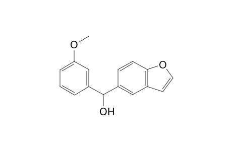 benzofuran-5-yl-(3-methoxyphenyl)methanol