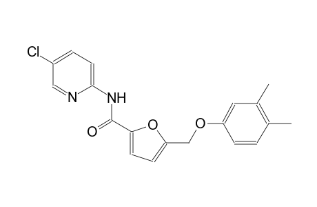 N-(5-chloro-2-pyridinyl)-5-[(3,4-dimethylphenoxy)methyl]-2-furamide