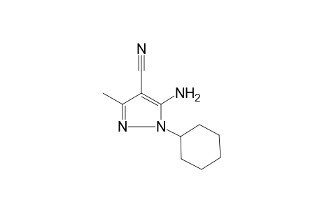 5-Amino-1-cyclohexyl-3-methyl-1H-pyrazole-4-carbonitrile