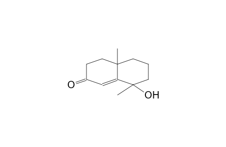 8b-Hydroxy-4a,8-dimethyl-2,3,4,4a,5,6,7,8-octahydro-naphthalen-2-one
