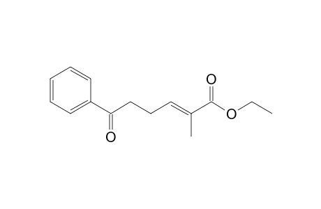 Ethyl (E)-2-methyl-6-oxo-6-phenyl-2-hexenoate