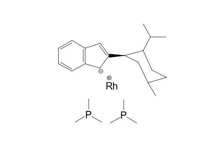 (-)-(2-Menthylindenyl)bis(trimethylphosphane)rhodium(I)