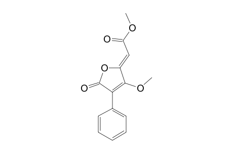 4-METHOXY-5-[Z-(METHOXYCARBONYLMETHYLIDENE)]-3-PHENYL-2-FURANONE