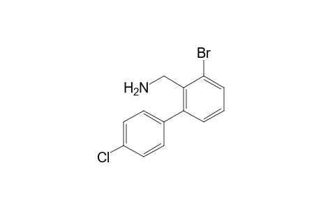 2-Bromo-6-(4-chlorophenyl)benzylamine