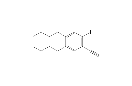 1,2-Bisbutyl-4-ethynyl-5-iodobenzene