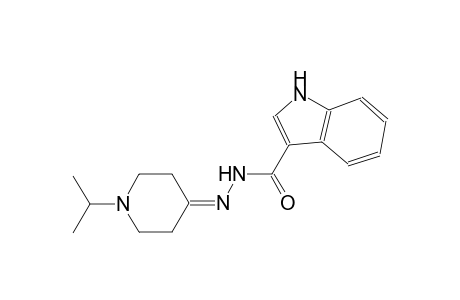 N'-(1-isopropyl-4-piperidinylidene)-1H-indole-3-carbohydrazide