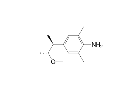 Benzenamine, 4-(2-methoxy-1-methylpropyl)-2,6-dimethyl-, (R*,S*)-