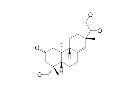 ent-2-oxo-15,16,19-trihydroxypimar-8(14)-ene