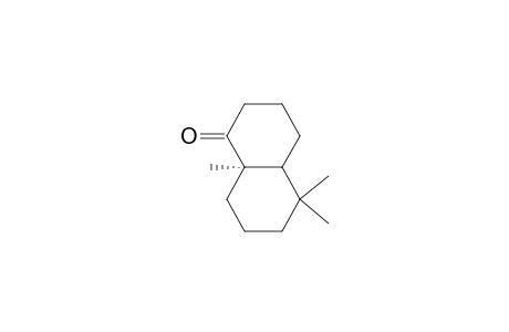 1(2H)-Naphthalenone, 3,4,4a.alpha.,5,6,7,8,8a-octahydro-5,5,8a.beta.-trimethyl-