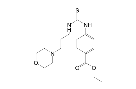 ethyl 4-[({[3-(4-morpholinyl)propyl]amino}carbothioyl)amino]benzoate
