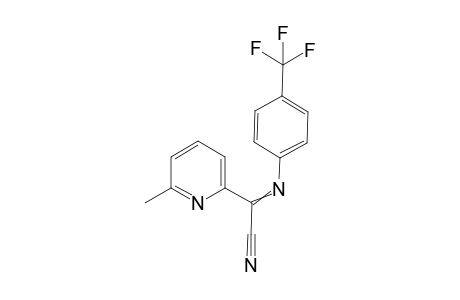 6-Methyl-N-(4-(trifluoromethyl)phenyl)picolinimidoyl cyanide