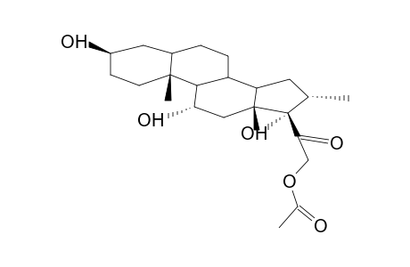 21-ACETOXY-3-BETA,11-ALPHA,17-ALPHA-TRIHYDROXY-16-ALPHA-METHYL-5-ALPHA-PREGNAN-20-ONE