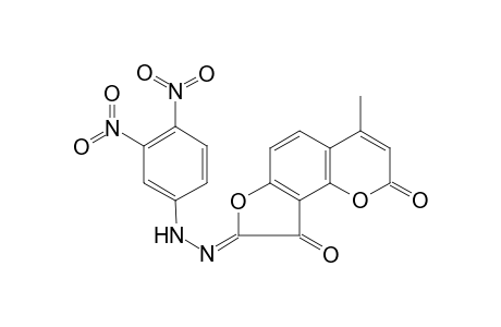 4-Methyl-2H-furo[2,3-h]chromene-2,8,9-trione 8-[(3,4-dinitrophenyl)hydrazone]