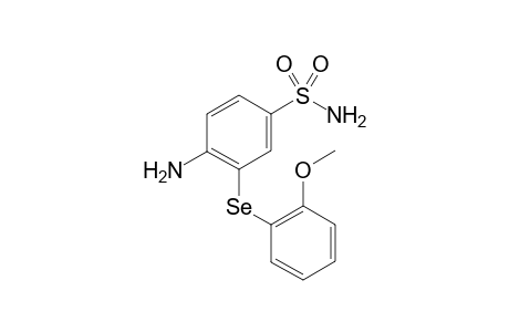 4-amino-3-((2-methoxyphenyl)selenyl)benzenesulfonamide