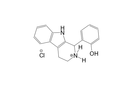 1-(2-hydroxyphenyl)-2,3,4,9-tetrahydro-1H-beta-carbolin-2-ium chloride