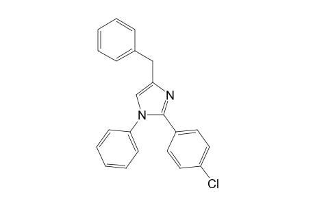 4-Benzyl-2-(4-chlorophenyl)-1-phenyl-1H-imidazole