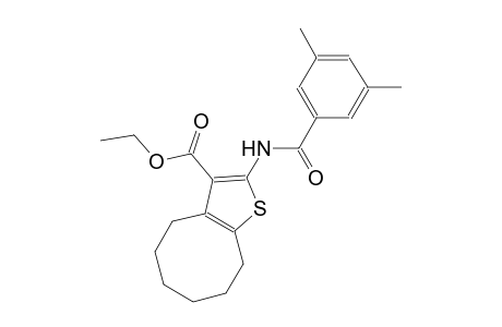 ethyl 2-[(3,5-dimethylbenzoyl)amino]-4,5,6,7,8,9-hexahydrocycloocta[b]thiophene-3-carboxylate