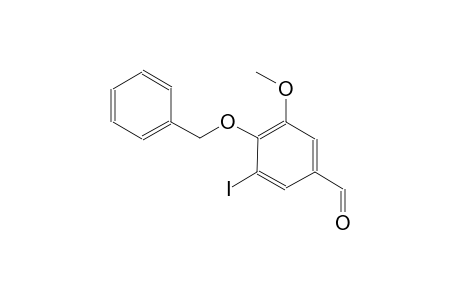 benzaldehyde, 3-iodo-5-methoxy-4-(phenylmethoxy)-