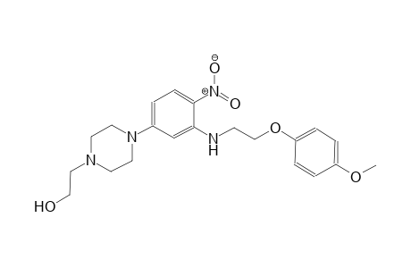 1-piperazineethanol, 4-[3-[[2-(4-methoxyphenoxy)ethyl]amino]-4-nitrophenyl]-