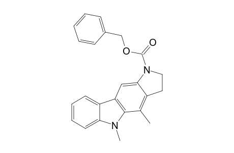 4,5-Dimethyl-3,5-dihydro-2H-pyrrolo[3,2-b]carbazole-1-carboxylic acid benzyl ester