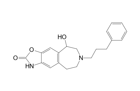 9-Hydroxy-7-(3-phenylpropyl)-3,5,6,7,8,9-hexahydrooxazolo[4,5-h]-[3]benzazepin-2-one