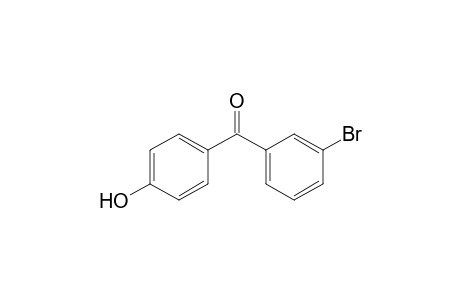 (3-bromophenyl)-(4-hydroxyphenyl)methanone