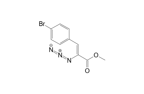 methyl (Z)-2-azido-3-(4-bromophenyl)acrylate