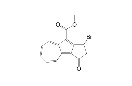 Methyl 1-bromo-3H-1,2-dihydrocyclopent[a]azulen-3-one-9-carboxylate