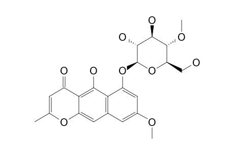 RUBROFUSARIN-6-O-BETA-(4-O-METHYLGLUCOPYRANOSIDE)