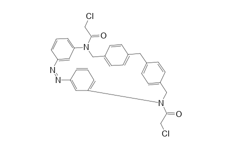 9,25-bis(Chloroacetyl)-1,2,9,25-tetraaza[2.2.1.2](1,3)(1,4)(1,4)(1,3)-cyclophan-1-ene