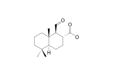 (1S,2R,4aS,8aS)-1-formyl-5,5,8a-trimethyl-1,2,3,4,4a,6,7,8-octahydronaphthalene-2-carboxylic acid