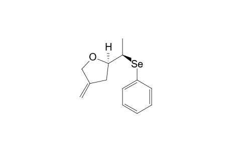 threo-4-Methylene-2-(1-(phenylselanyl)ethyl)tetrahydrofuran