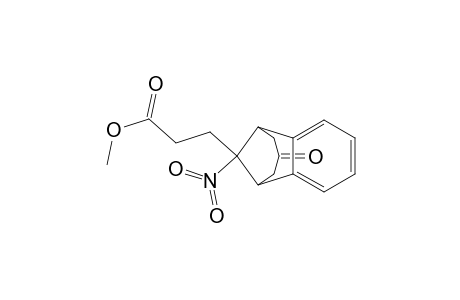 6,7,8,9-tetrahydro-syn-10-nitro-7-oxo-5,9-methano-5h-benzocyclohepten-anti-10-propansaure-methylester