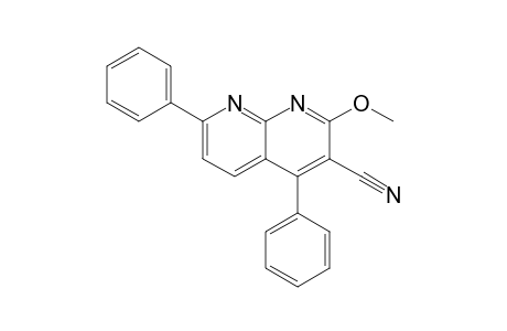 3-Cyano-2-methoxy-4,7-diphenyl-1,8-naphthyridine