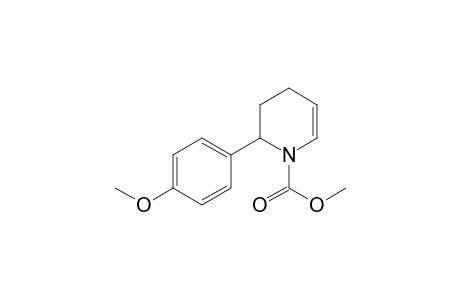 2-(4-Methoxyphenyl)-3,4-dihydro-2H-pyridine-1-carboxylic acid methyl ester