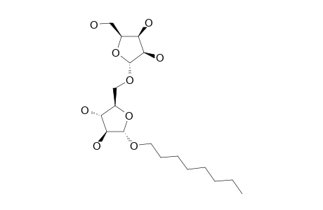 OCTYL_ALPHA-D-LYXOFURANOSYL-(1->5)-ALPHA-D-ARABINOFURANOSIDE