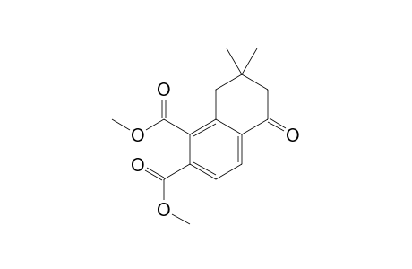 7,7-Dimethyl-5-oxo-5,6,7,8-tetrahydronaphthalene-1,2-dicarboxylic acid-dimethylester