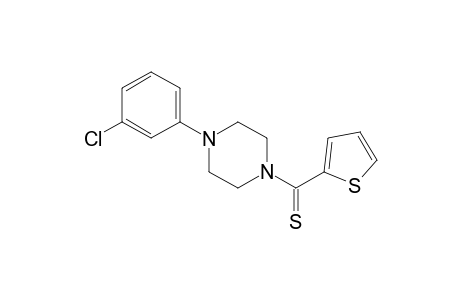1-(m-chlorophenyl)-4-(thio-2-thenoyl)piperazine