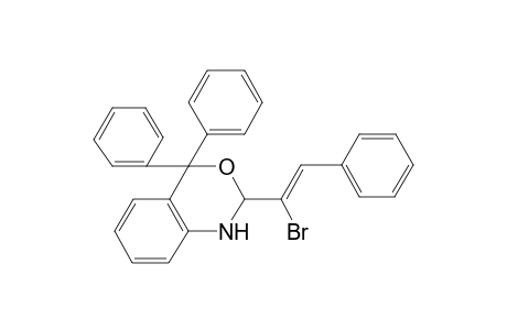 2-[(Z)-1-bromanyl-2-phenyl-ethenyl]-4,4-diphenyl-1,2-dihydro-3,1-benzoxazine