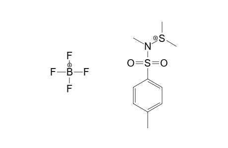 Sulfonium, dimethyl[methyl[(4-methylphenyl)sulfonyl]amino]-, tetrafluoroboranate(1-), salt