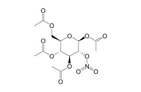 beta-D-glucopyranose, 1,3,4,6-tetraacetate 2-nitrate