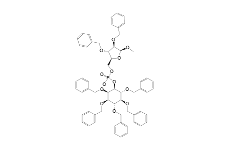 METHYL_2,3-DI-O-BENZYL-5-(1L-1,2,4,5,6-PENTA-O-BENZYL-MYO-INOSITOL_3-PHOSPHATE)_BETA-D-ARABINOFURANOSIDE