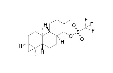 (+)-(1S,7S,11S,2R,10R13R)-1,5,11-Trimethyltetracyclo[8.5.0.0(2,7).0(11,13)]pentadeca-5-en-6-yl trifluoromethanesulfonate
