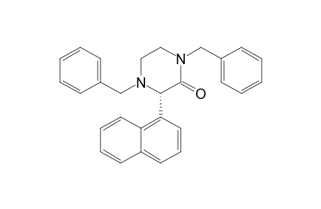 1,4-Dibenzyl-(S)-3-(1-naphtyl)-2-piperazinone