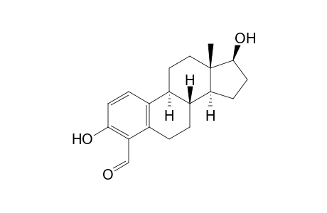 (8R,9S,13S,14S,17S)-13-methyl-3,17-bis(oxidanyl)-6,7,8,9,11,12,14,15,16,17-decahydrocyclopenta[a]phenanthrene-4-carbaldehyde