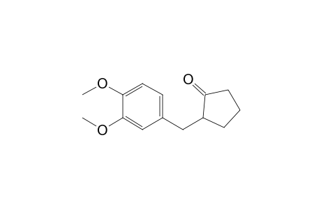 2-[(3',4'-Dimethoxyphenyl)methyl]cyclopentanone