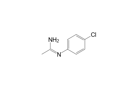 (1E/Z)-N-(p-Chlorophenyl)acetamidine