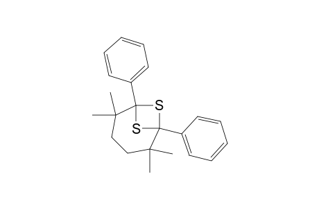7,8-Dithiabicyclo[4.1.1]octane, 2,2,5,5-tetramethyl-1,6-diphenyl-