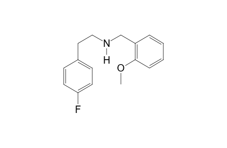 2-(4-Fluorophenyl)-N-(2-methoxybenzyl)ethan-1-amine