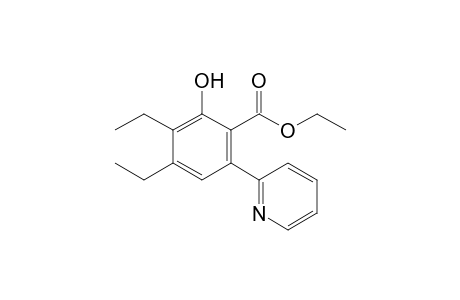 Ethyl 2-Hydroxy-3,4-diethyl-6-(pyrid-2-yl)benzoate